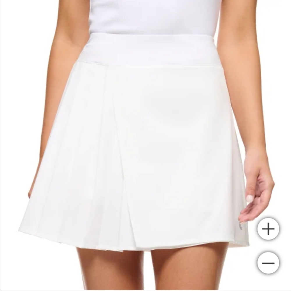 Lolë Women's Asymmetrical Pleated Skort Size XL NWT